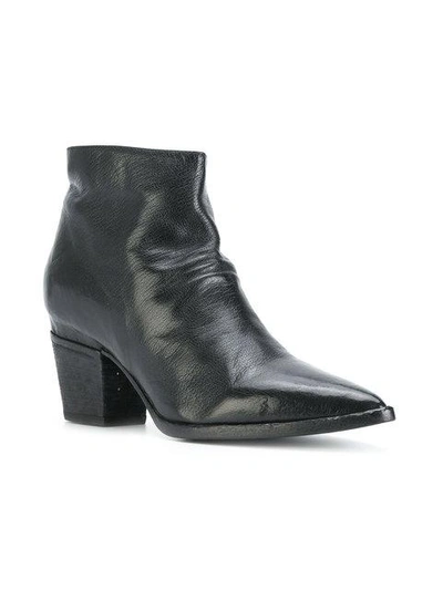 Shop Officine Creative Side-zip Ankle Boots - Black