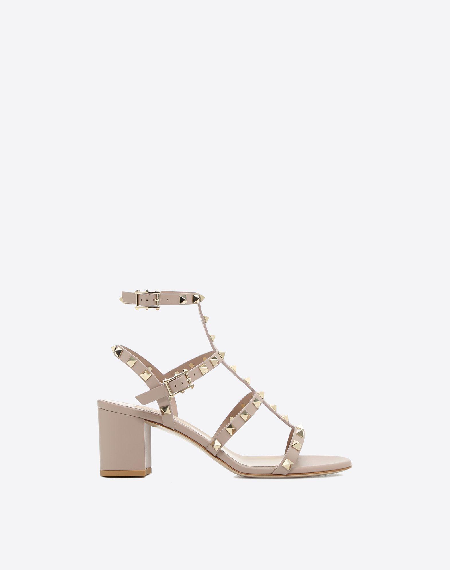 rockstud caged sandal 60mm