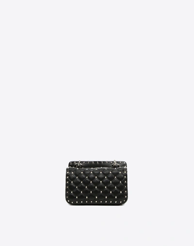 Shop Valentino Garavani Rockstud Spike Small Chain Bag In Black