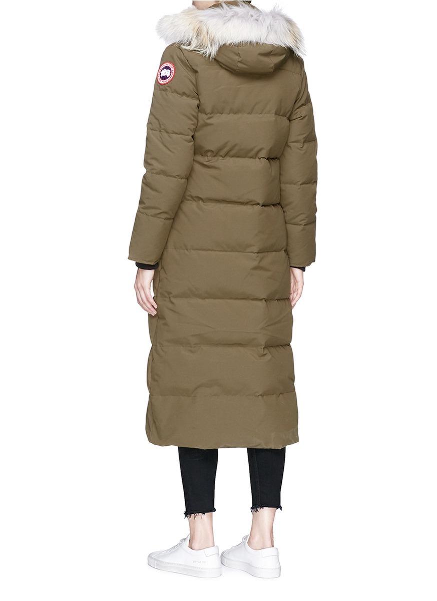 Canada Goose 'mystique' Coyote Fur Hooded Long Down Puffer Parka | ModeSens
