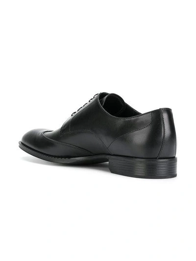 Shop Versace Classic Derby Shoes - Black