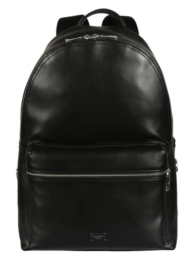 Shop Dolce & Gabbana Leather Backpack