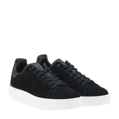 Shop Adidas Originals Adidas Stan Smith Bold Sneakers In Black