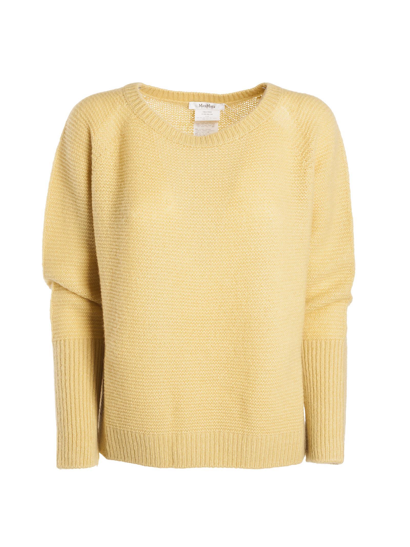 Max Mara Zeno Sweater In Yellow | ModeSens