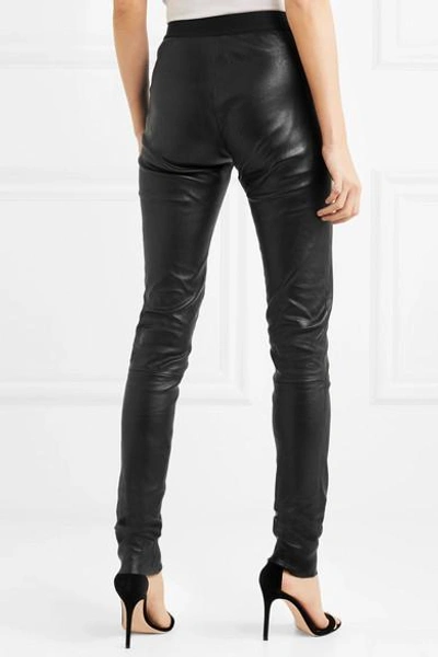 Ann Demeulemeester Stretch-leather Skinny Pants | ModeSens