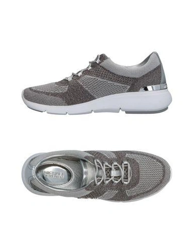 Shop Michael Michael Kors Sneakers In Silver