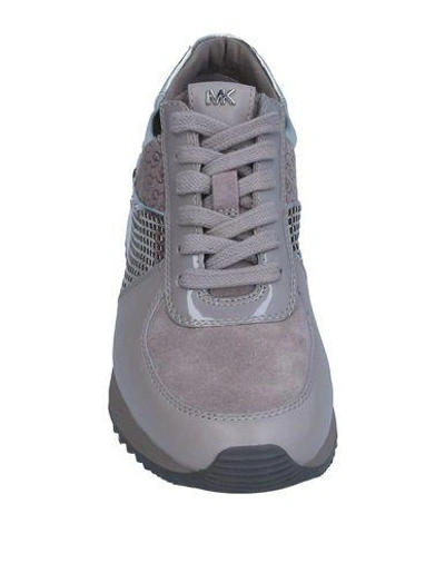 Shop Michael Michael Kors Sneakers In Grey