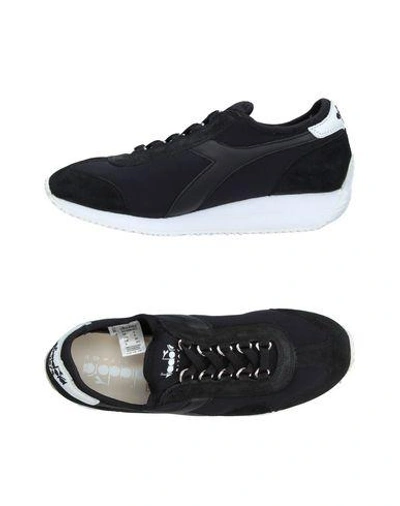 Shop Diadora Sneakers In Black