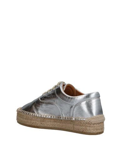 Shop Mm6 Maison Margiela Trainers In Silver