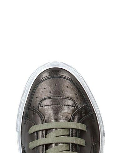 Shop Mm6 Maison Margiela Sneakers In Steel Grey