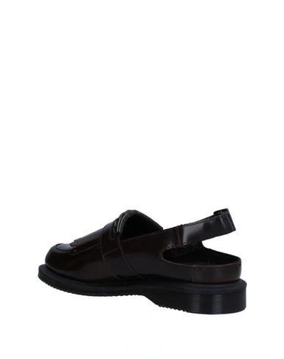 Shop Dr. Martens' Loafers In Dark Brown