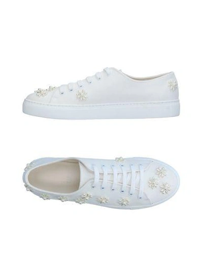 Shop Simone Rocha Sneakers In White