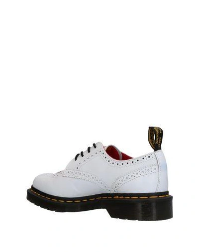 Shop Dr. Martens' Lace-up Shoes In White