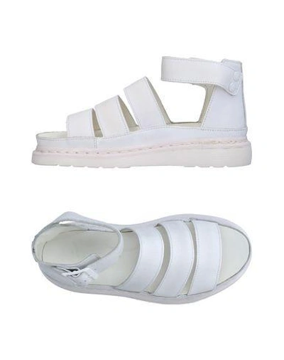 Shop Dr. Martens' Sandals In White