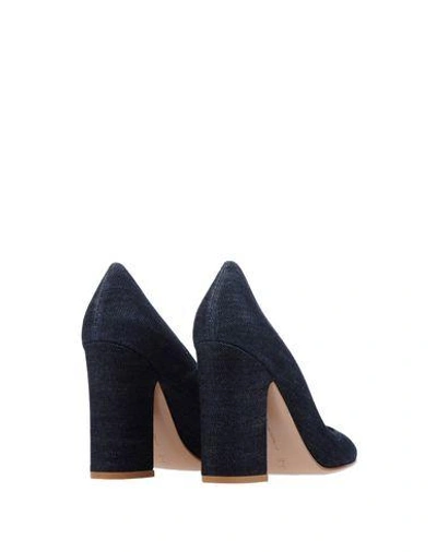 Shop Gianvito Rossi Pump In Dark Blue