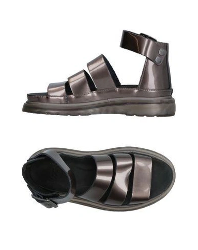 Shop Dr. Martens' Sandals In Light Brown