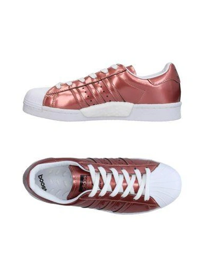 Shop Adidas Originals Trainers In Pastel Pink