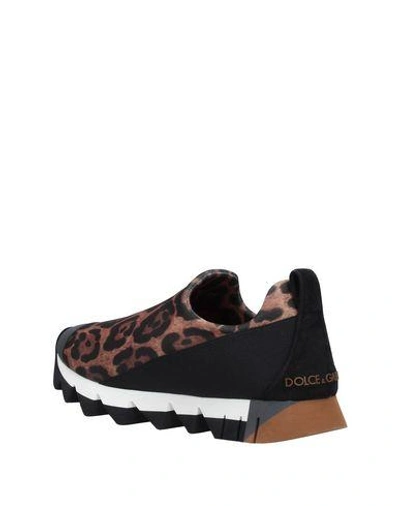 Shop Dolce & Gabbana Sneakers In Brown