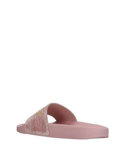 Shop Dolce & Gabbana Slippers In Pink