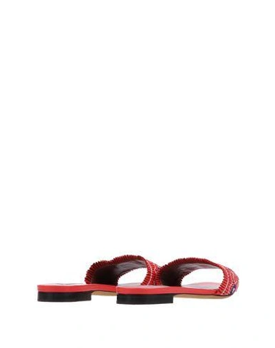 Shop Tabitha Simmons Sandals In Red