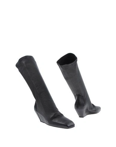 Shop Rick Owens Boots In Black