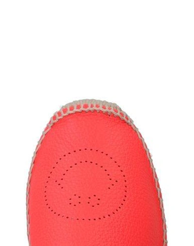 Shop Anya Hindmarch Espadrilles In Coral