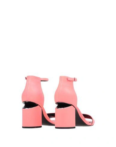 Shop Alexander Wang Sandals In Coral