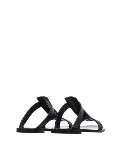 Shop Tom Ford Sandals In Black