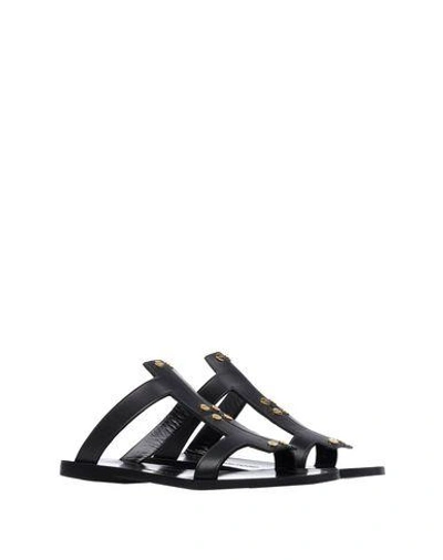 Shop Tom Ford Sandals In Black