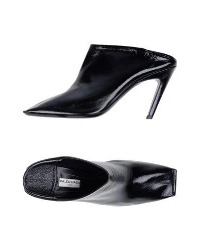 Shop Balenciaga Mules In Black