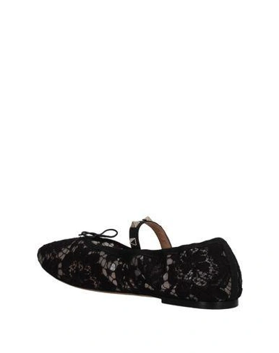 Shop Valentino Ballet Flats In Black