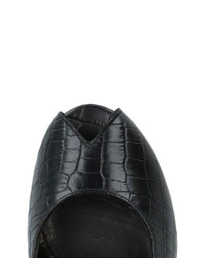 Shop Robert Clergerie Sandals In Black