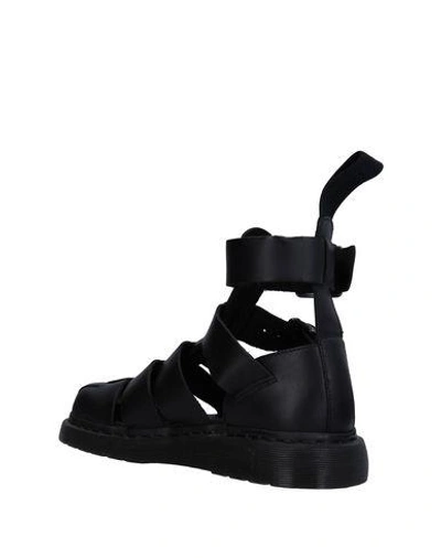 Shop Dr. Martens Sandals In Black
