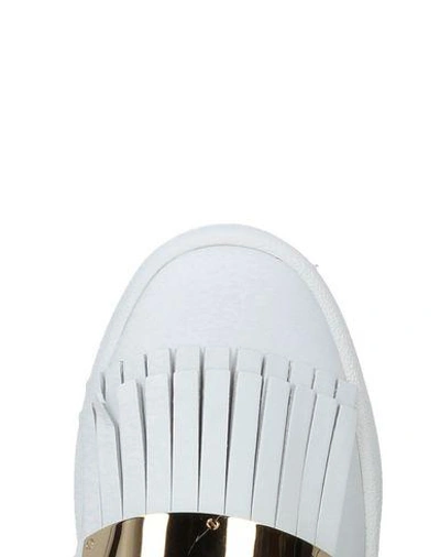 Shop Giuseppe Zanotti Loafers In White