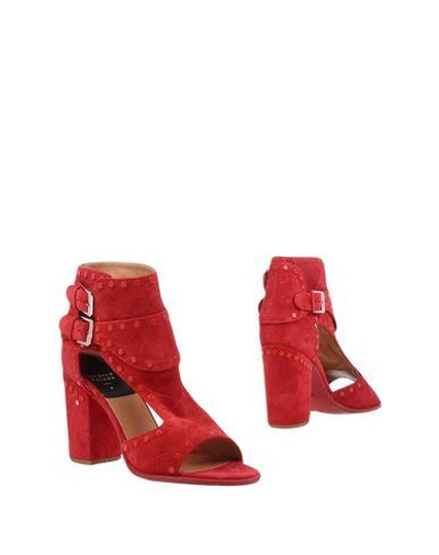 Shop Laurence Dacade Ankle Boots In Red