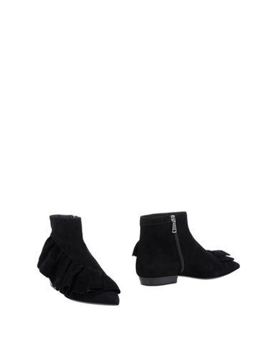 Shop Jw Anderson Ankle Boots In Black