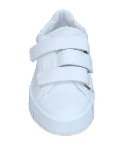 Shop Jil Sander Sneakers In White