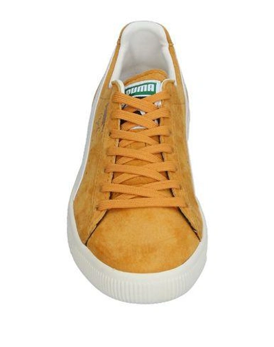 Shop Puma Sneakers In Ocher