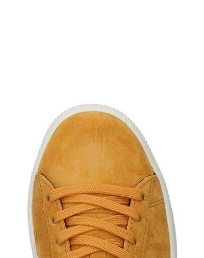 Shop Puma Sneakers In Ocher