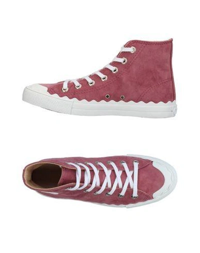Shop Chloé Sneakers In Pastel Pink