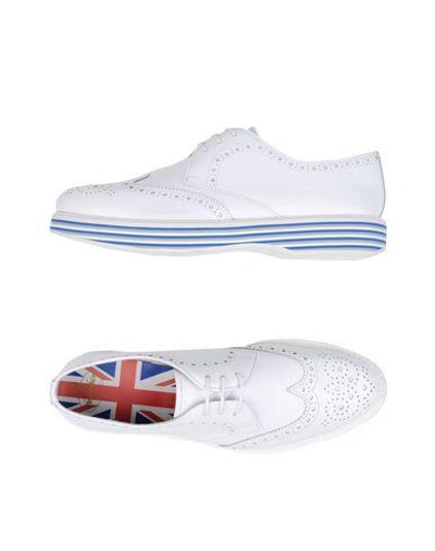 Shop Church's Laced Shoes In White