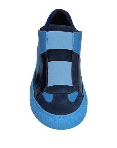 Shop Mm6 Maison Margiela Sneakers In Blue