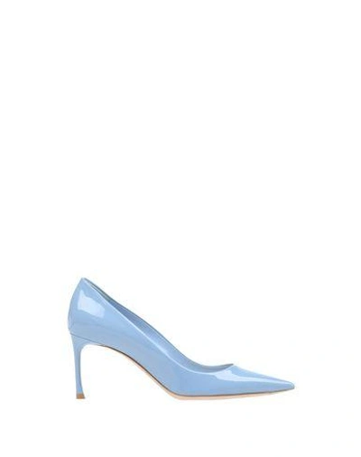 Shop Dior Pump In Sky Blue