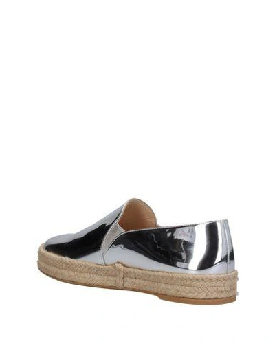 Shop Stuart Weitzman Sneakers In Silver