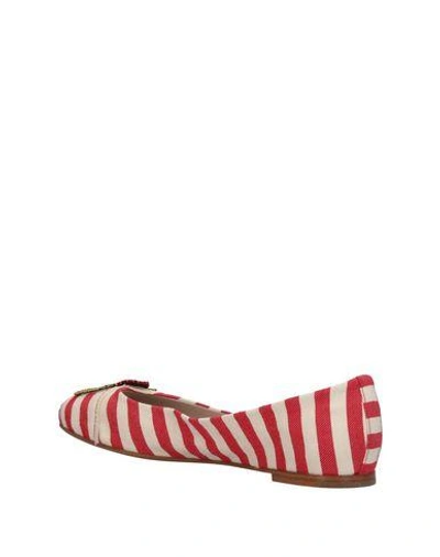 Shop Marc Jacobs Ballet Flats In Red