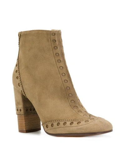 Shop Chloé Perry Ankle Boots - Brown