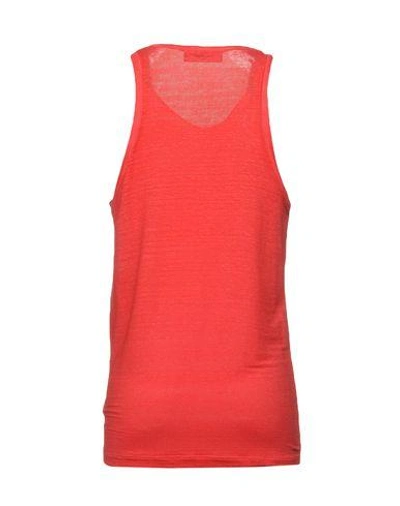 Shop Dsquared2 Tank Top In Red