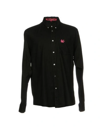 Shop Mcq By Alexander Mcqueen Shirts In Black