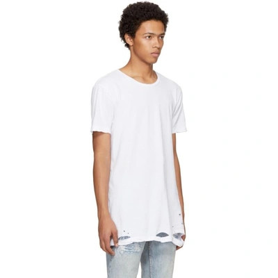 Shop Ksubi White Sioux T-shirt In 010 White