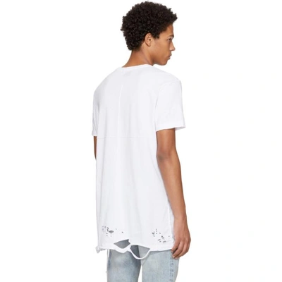 Shop Ksubi White Sioux T-shirt In 010 White